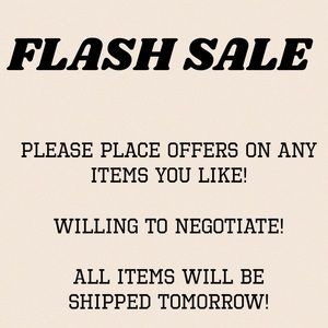 FLASH SALE